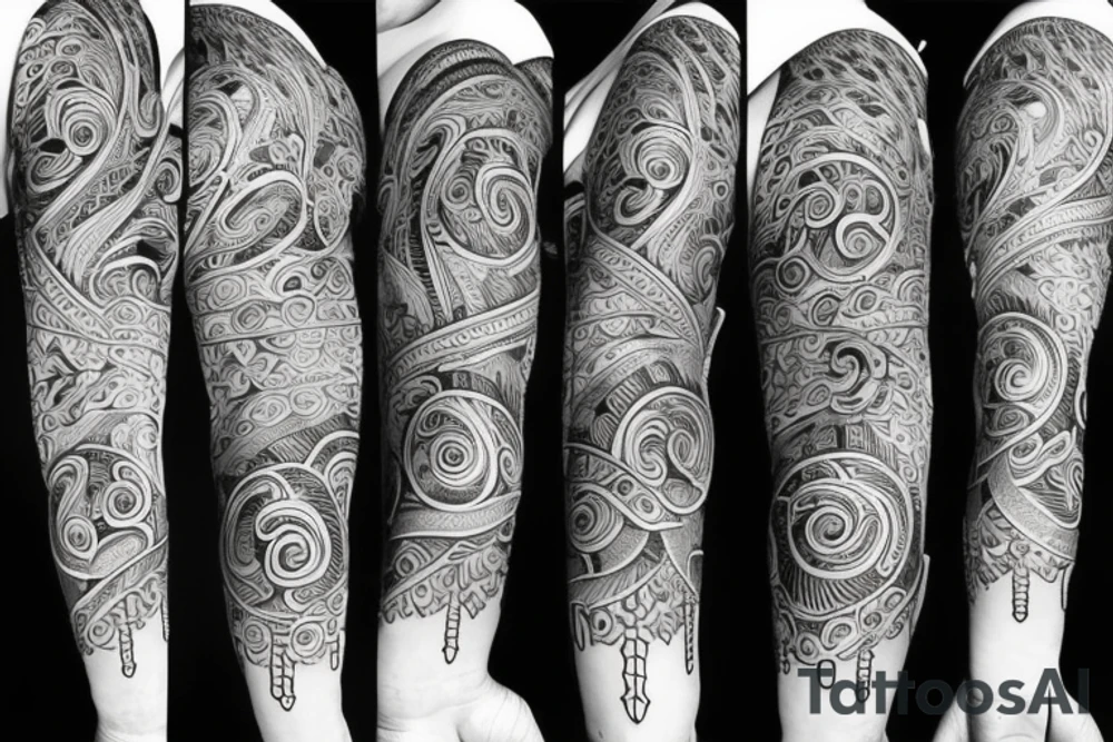 Pretty long tattoo idea