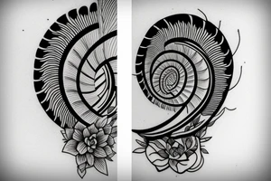 Pretty long tattoo idea