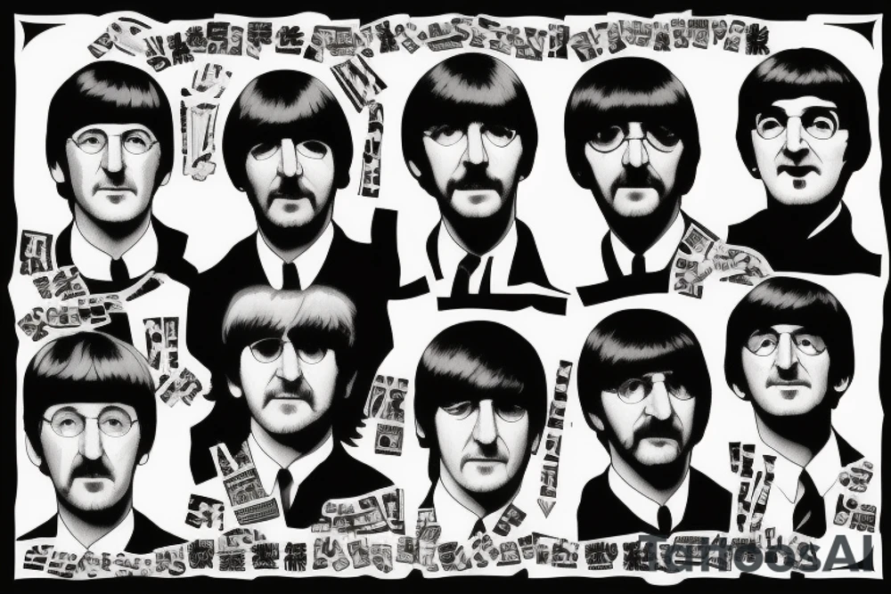 The Beatles Abby road tattoo idea