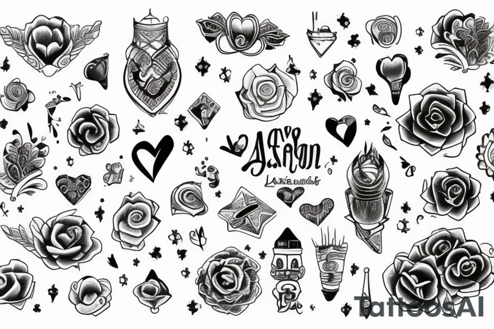 TEXT LADLI tattoo idea