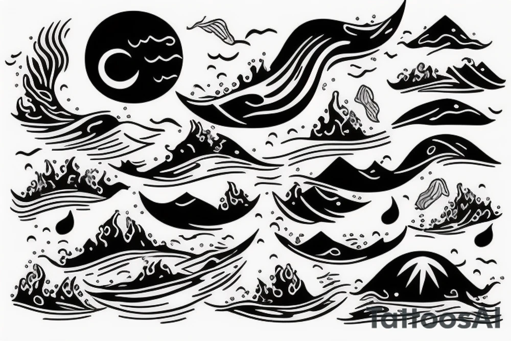 when oceans rise, my soul will rest in your embrace tattoo idea