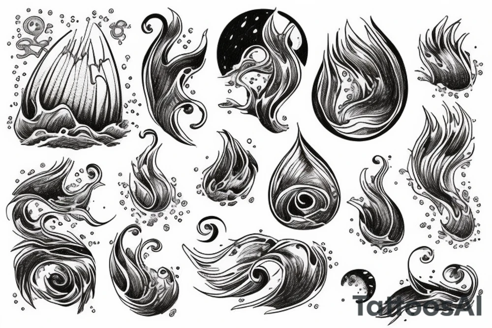 when oceans rise, my soul will rest in your embrace tattoo idea