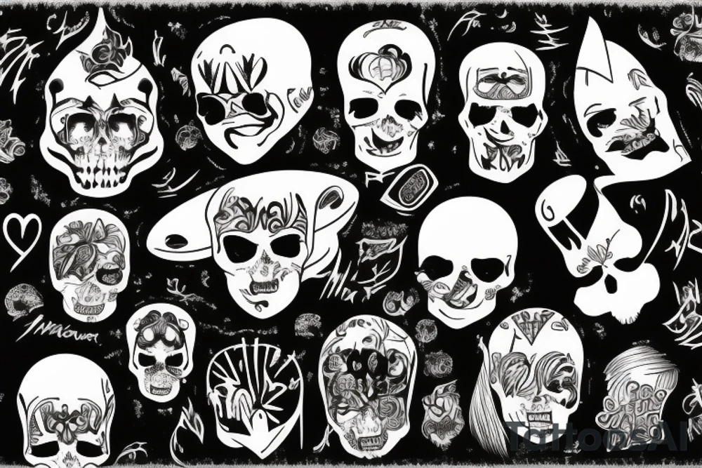 “Kooks4Life” with picture of factory tattoo idea