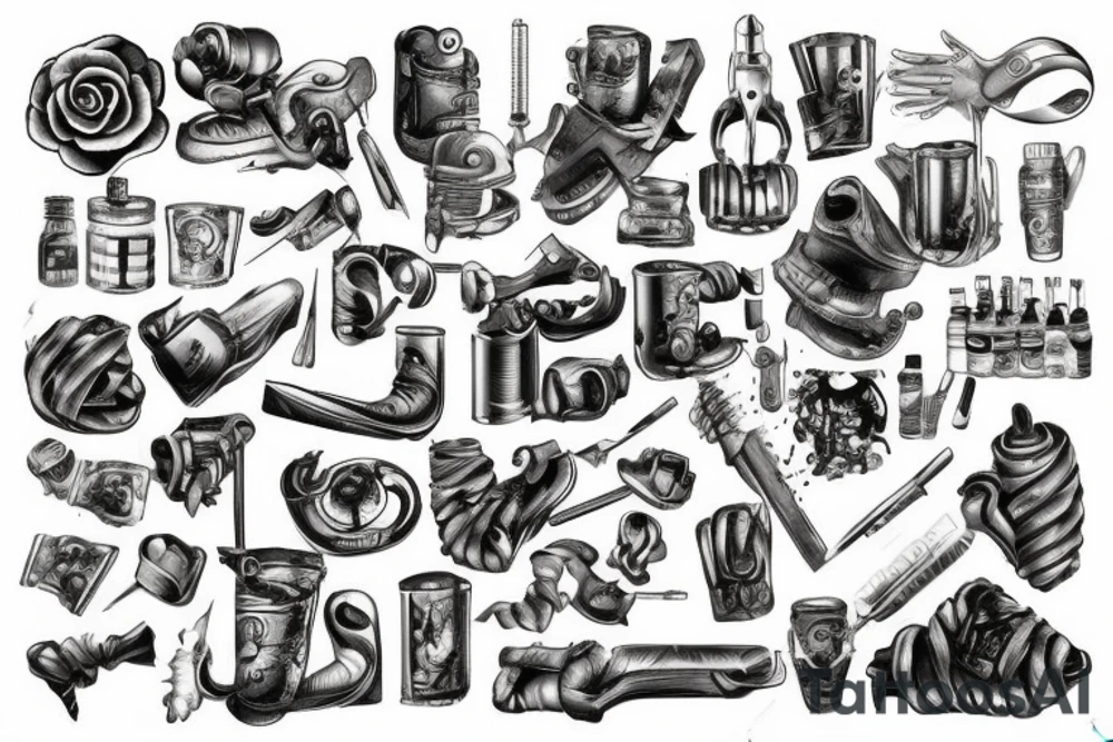 Steel mill tattoo idea
