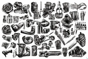Steel mill tattoo idea