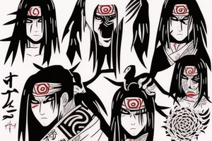 itachi uchiha tattoo idea