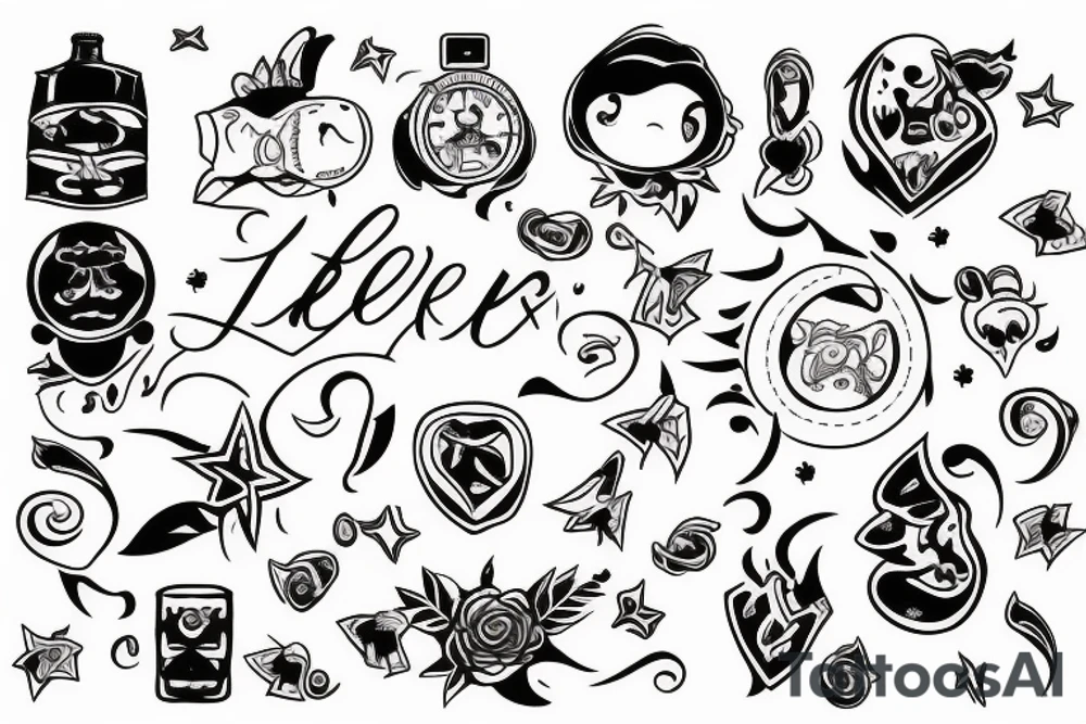 todler with dad tattoo idea