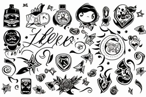 todler with dad tattoo idea