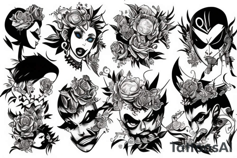 jojo style tattoo idea
