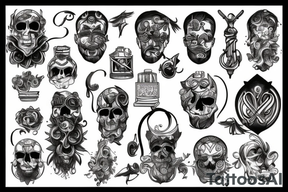 A man salvation tattoo idea