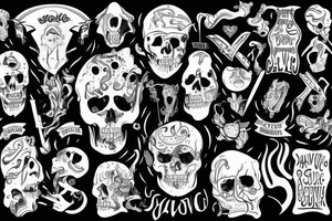 A man salvation tattoo idea