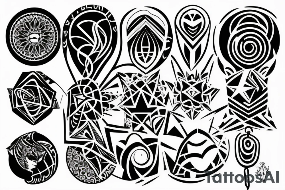 Huging tattoo idea