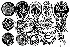 Huging tattoo idea