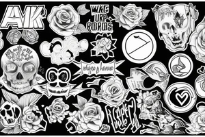 Wake up to reality tattoo idea