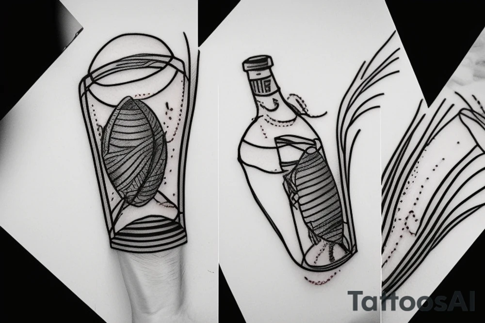 Cricket + alcohol tattoo idea