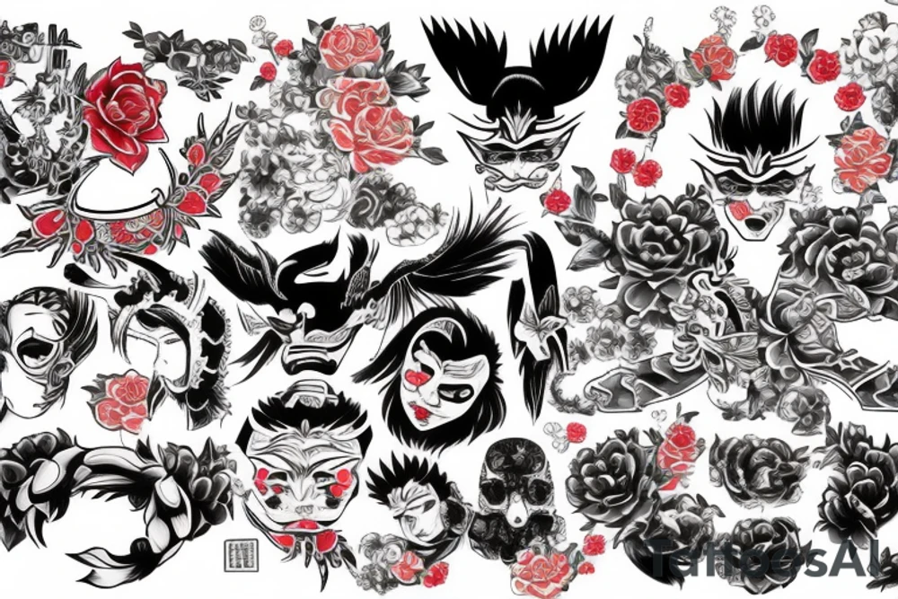 yakuza style tattoo idea