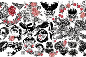 yakuza style tattoo idea