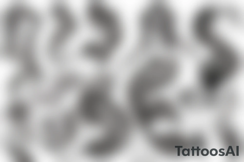 Beautiful mermaid tattoo idea