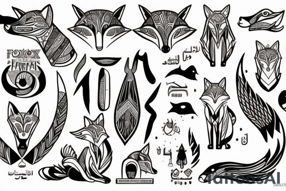 fox, Egypt, god tattoo idea
