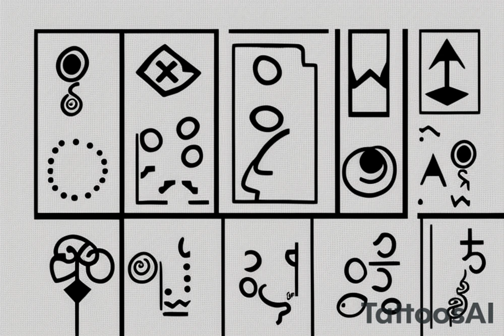 0001 1110 binary code tattoo idea