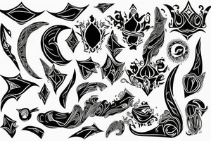 Royal and atitude tattoo idea