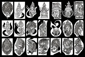 Lord Shiva tattoo idea
