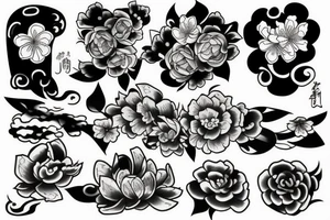 irezumi sakura tattoo tattoo idea