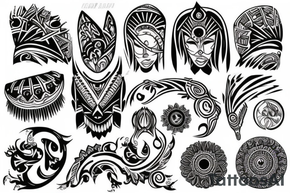 Shoulder tattoo idea