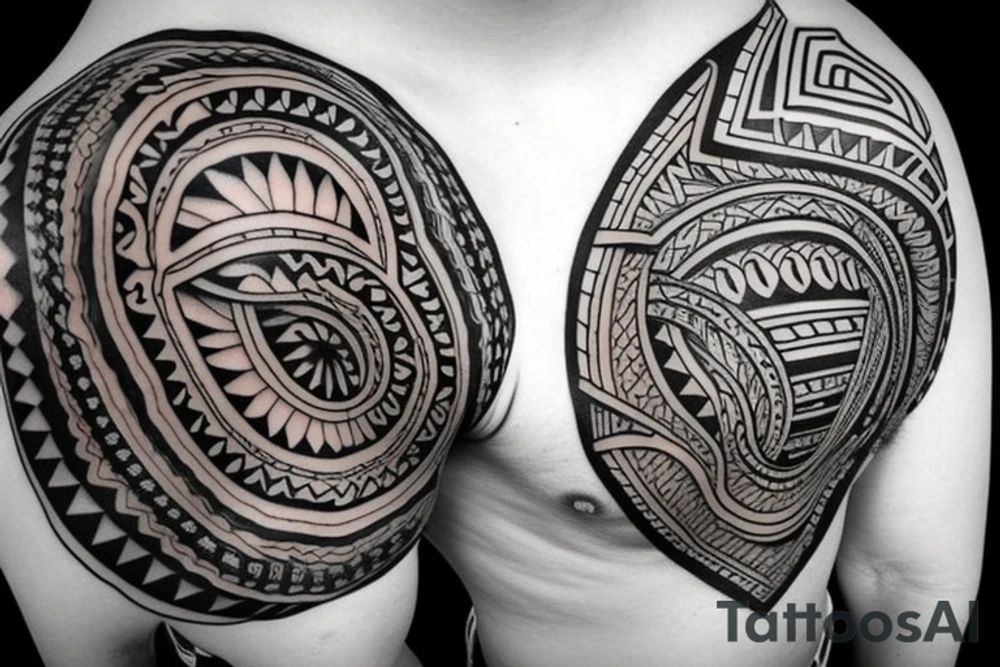 Shoulder tattoo idea