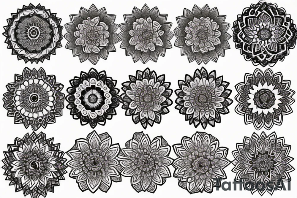 mandala tattoo idea