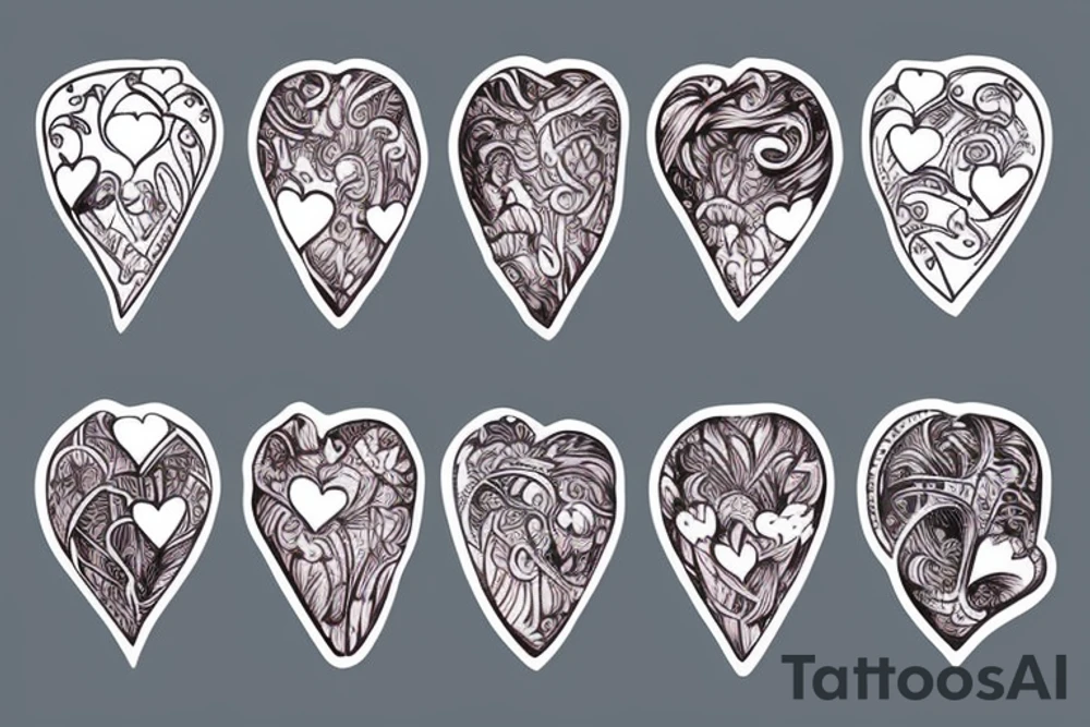 heart tattoo idea
