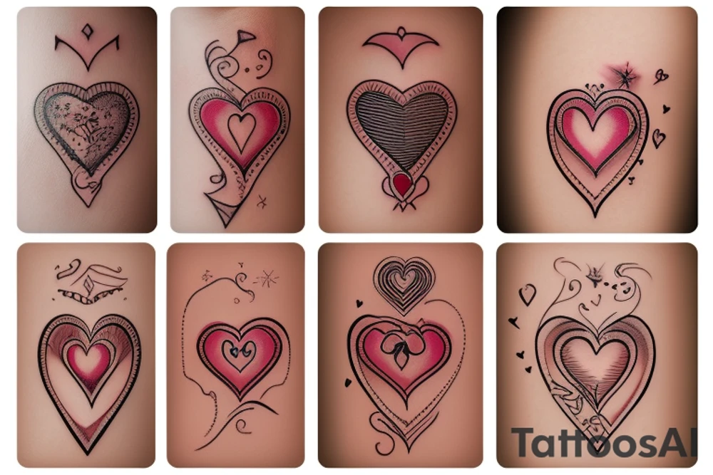 heart tattoo idea