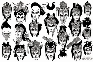 Turandot tattoo idea