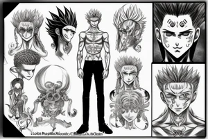 Hunter x hunter chrollo Lucifer tattoo idea