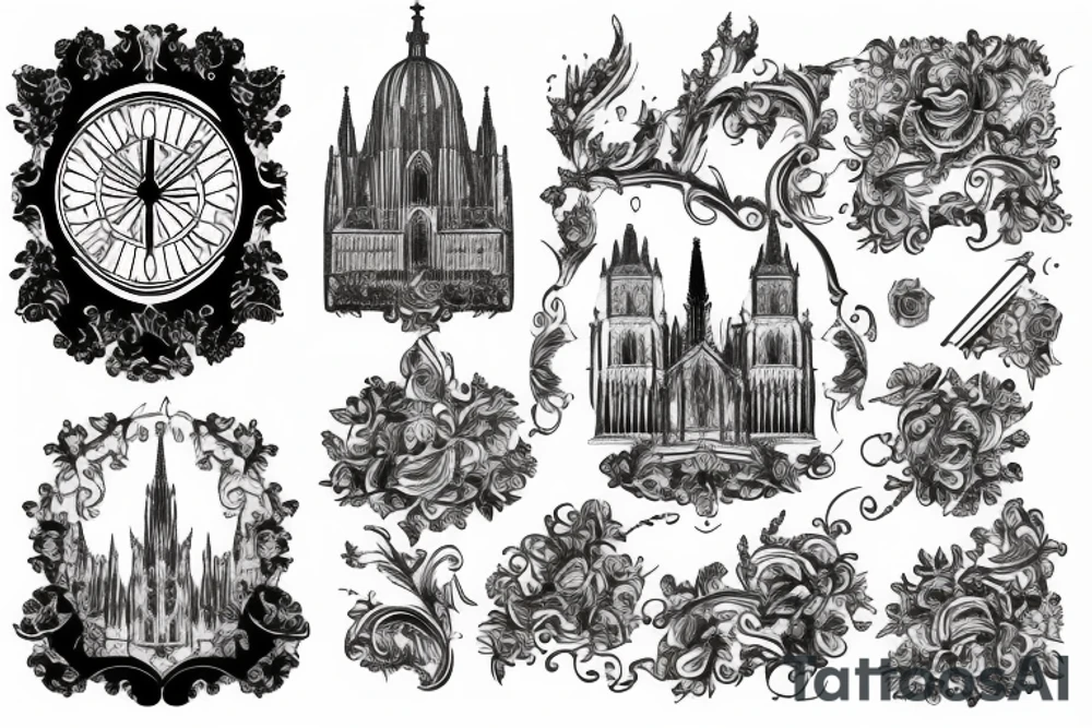 Wien Stephan's Dom tattoo idea