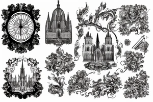 Wien Stephan's Dom tattoo idea
