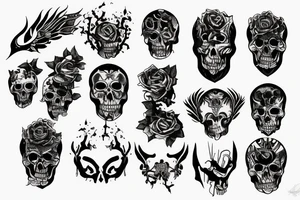 Gothic Stephan platz Death tattoo idea