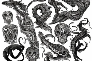 Come out upon my seas tattoo idea