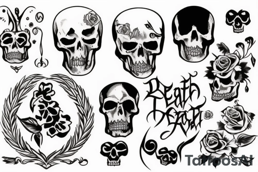 Death tattoo idea