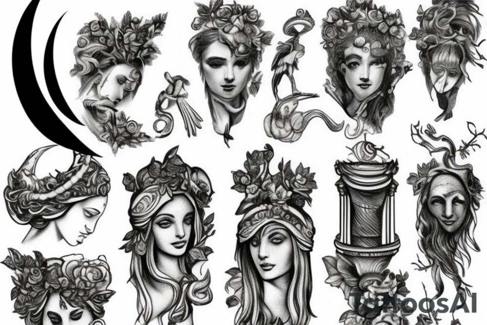 Greek mythology tattoo idea