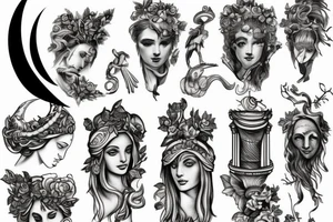 Greek mythology tattoo idea