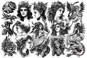 Greek mythology tattoo idea