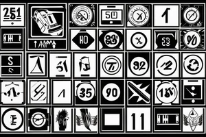 speed limit tattoo idea