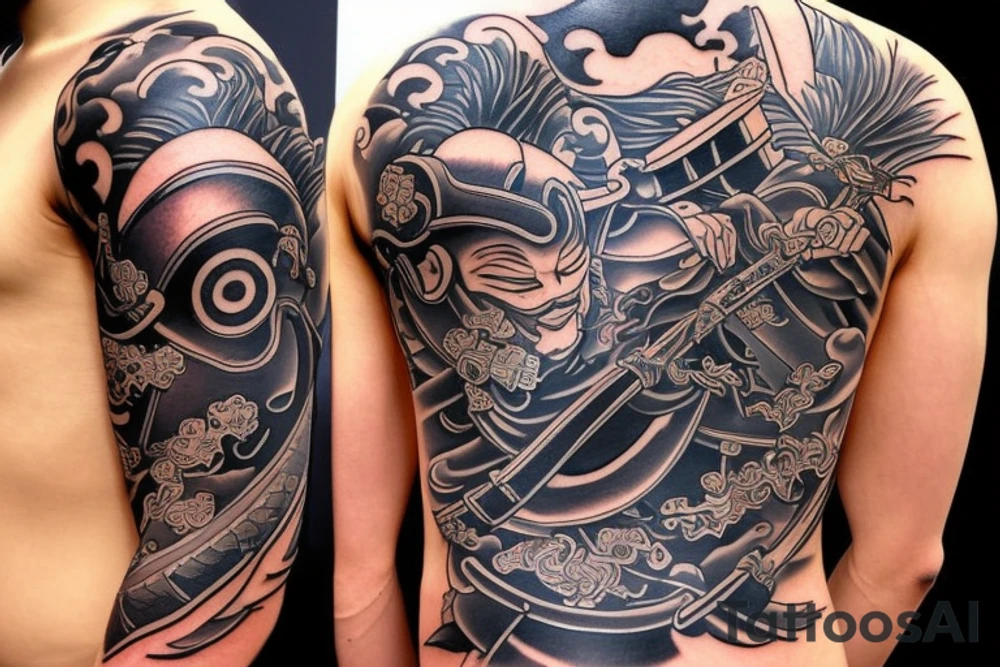 Me as samurai tattoo idea