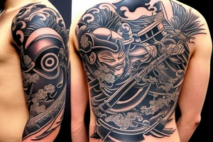 Me as samurai tattoo idea