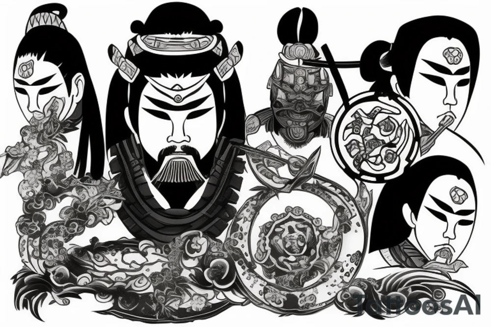 Me as a samurai tattoo idea