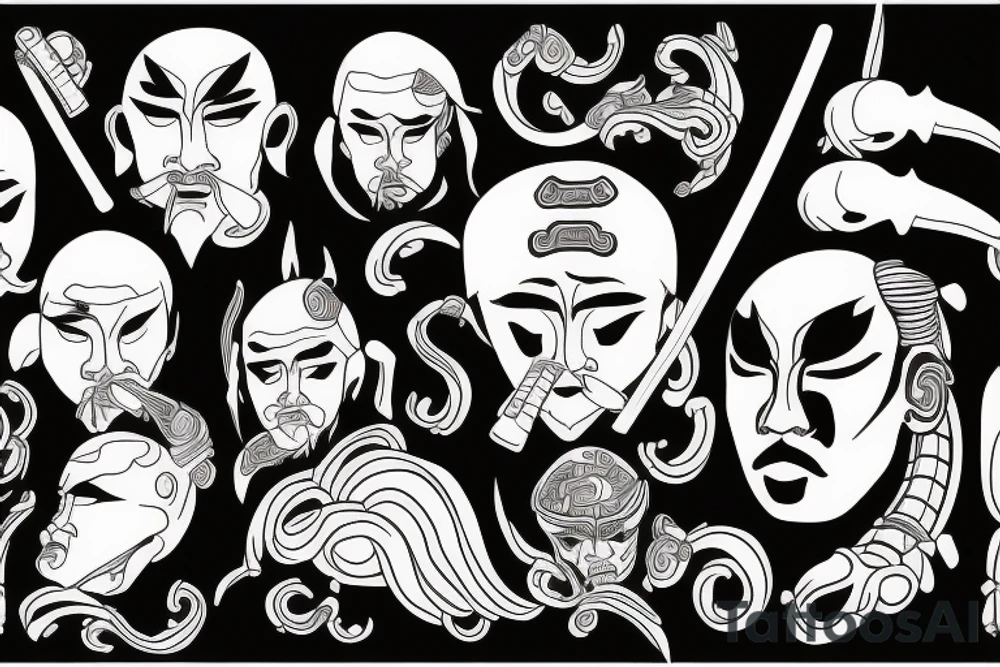 Me as a samurai tattoo idea