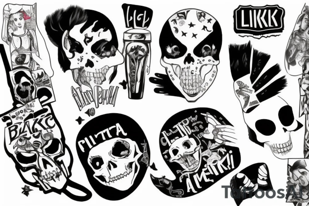 blink-182 tattoo idea