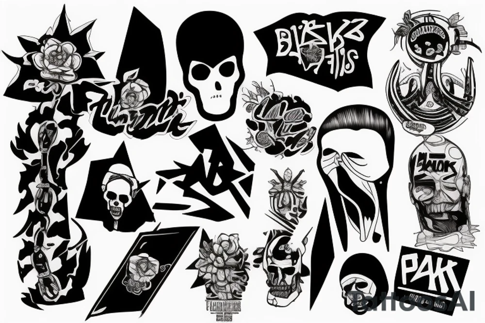 blink-182 tattoo idea