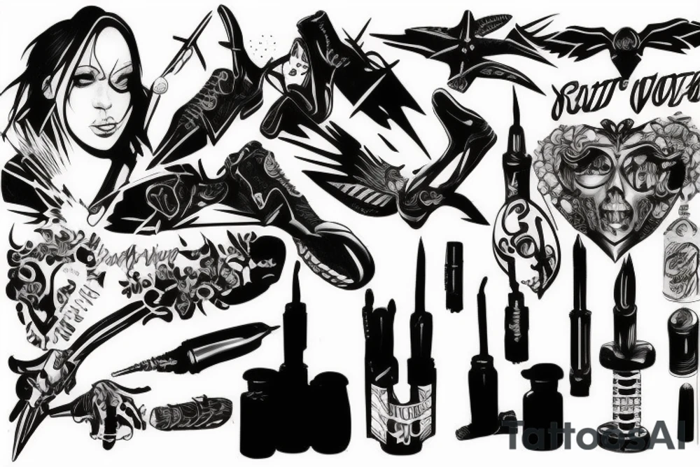 bullet for my valentine tattoo idea